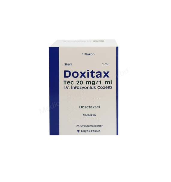 Docetaxel (Doxitax 20mg/ 80mg/ 4ml) Rx