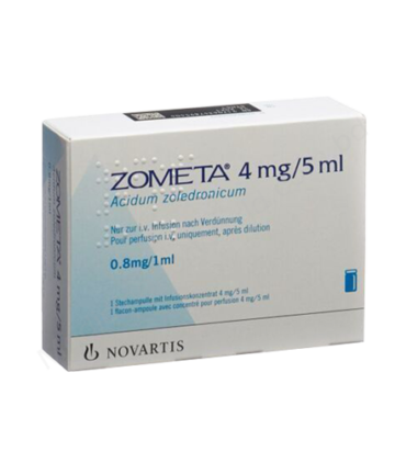 Zoledronic Acid (Zometa 4mg/ 5ml/ 4mg/ 100ml) Rx