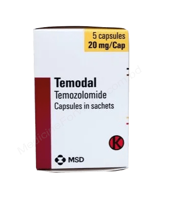 Temozolomide (TEMODAL 100mg / 20mg / 250mg / 5mg) Rx