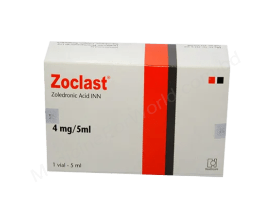Zoledronic Acid (Zoclast 4mg/ 5ml) Rx