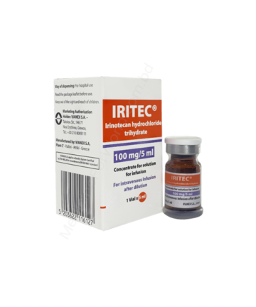 IRINOTECAN HYDROCHLORIDE (IRITEC 100mg/ 5ml / 40mg/2ml) Rx