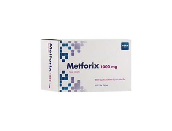 METFORMIN HYDROCHLORIDE (METFORIX 1000 mg) Rx