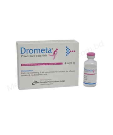 Zoledronic Acid (Drometa 4mg/ 5ml) Rx