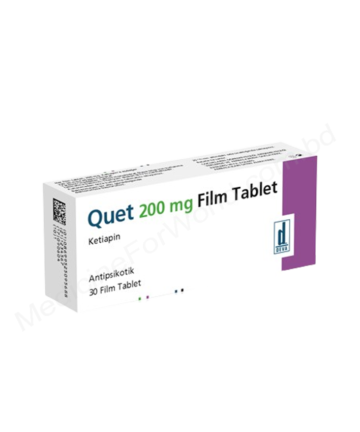 QUETIAPINE FUMARATE (QUET 25mg/100mg/150mg/200mg/300mg/400mg) RX