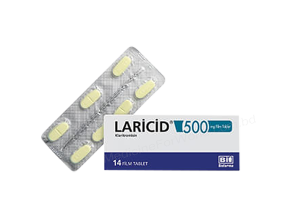 CLARITHROMYCIN (LARICID 500mg) Rx