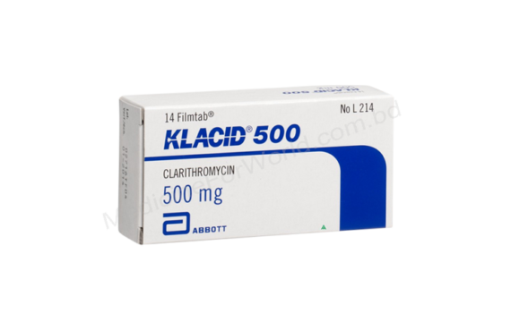 CLARITHROMYCIN (KLACID 500mg) Rx