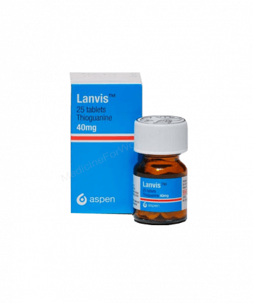 THIOGUANINE (LANVIS 40mg) Rx