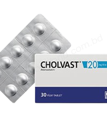 Atorvastatin Calcium (CHOLVAST 20mg / 40mg) Rx