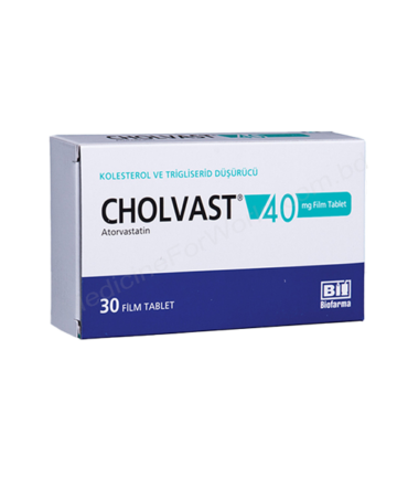 Atorvastatin Calcium (CHOLVAST 20mg / 40mg) Rx