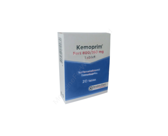 SULFAMETHOXAZOLE + TRIMETOPRIM (KEMOPRIM FORT 800/160mg) Rx