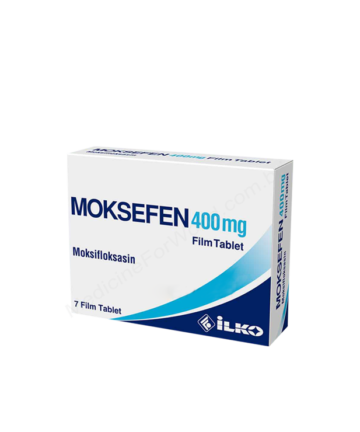 Moxifloxacin hydrochloride (MOKSEFEN 400mg) Rx