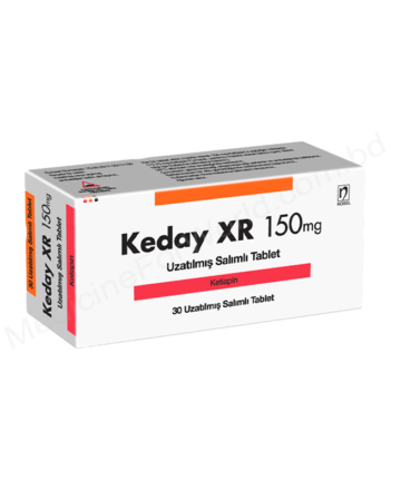 QUETIAPINE FUMARATE (KEDAY XR 150mg / 200mg / 300mg / 400mg / 50mg) RX