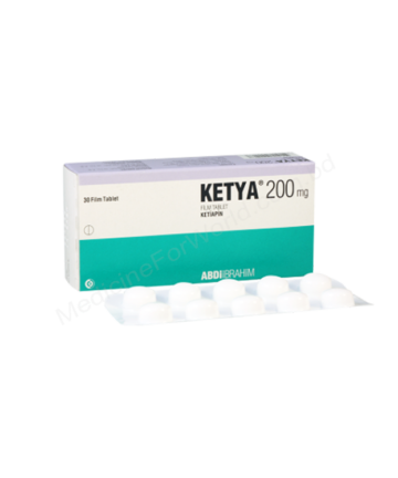 QUETIAPINE FUMARATE (KETYA 100mg / 200mg / 25mg / 300mg) RX