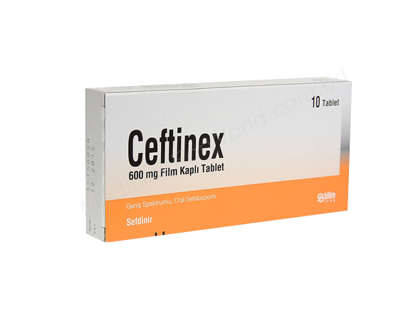 CEFDINIR (CEFTINEX 300mg / 600mg) Rx