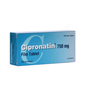 CIPROFLOXACIN HYDROCHLORIDE (CIPRONATIN 500mg / 750mg) Rx