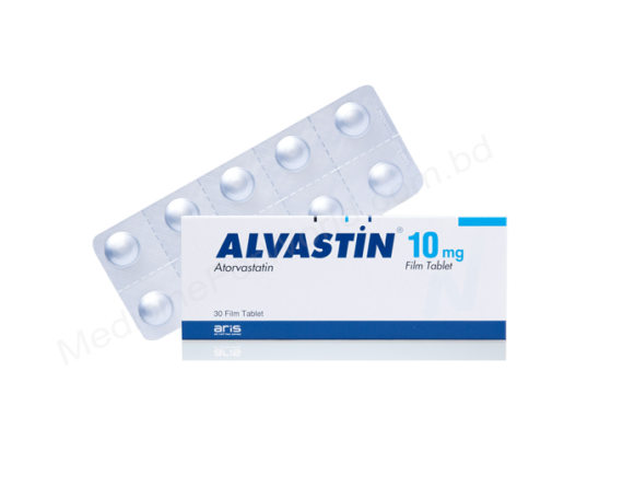 Atorvastatin Calcium (ALVASTIN 10mg) Rx