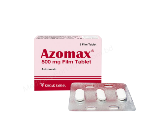 AZITHROMYCIN (AZOMAX 500mg) Rx