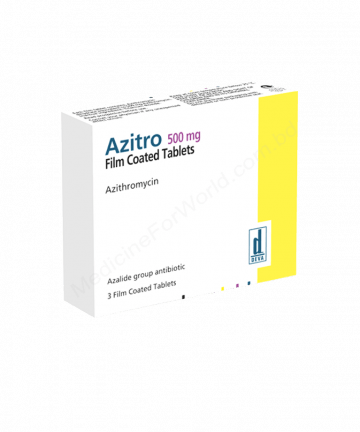 AZITHROMYCIN (AZITRO 250mg / 500mg) Rx