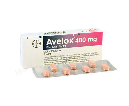 Moxifloxacin hydrochloride (AVELOX 400mg) Rx