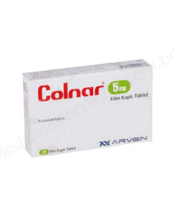 Rosuvastatin (COLNAR 10mg / 20mg / 40mg / 5mg) Rx