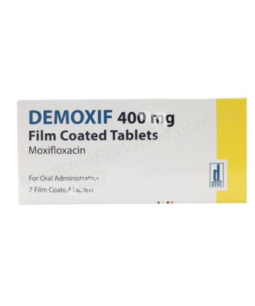 Moxifloxacin hydrochloride (DEMOXIF 400mg) Rx