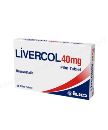 Rosuvastatin (LIVERCOL 10mg / 20mg / 40mg) Rx
