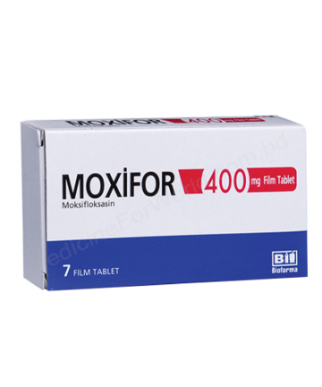 Moxifloxacin hydrochloride (MOXIFOR 400mg) Rx