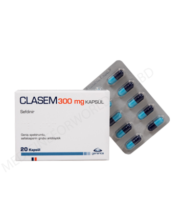 CEFDINIR (CLASEM 300mg / 600mg) Rx