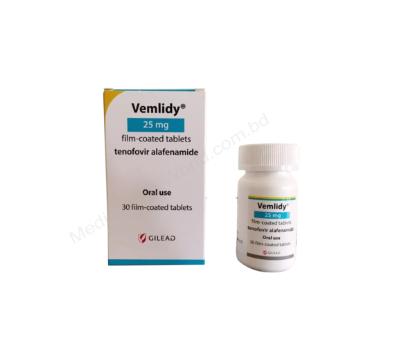 Tenofovir Alafenamide (VEMLIDY 25mg) Rx