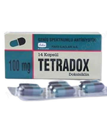 DOXYCYCLINE HYCLATE (TETRADOX 100mg) Rx