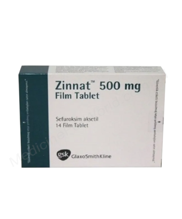 CEFUROXIME AXETIL (ZINNAT 250mg / 500mg) Rx