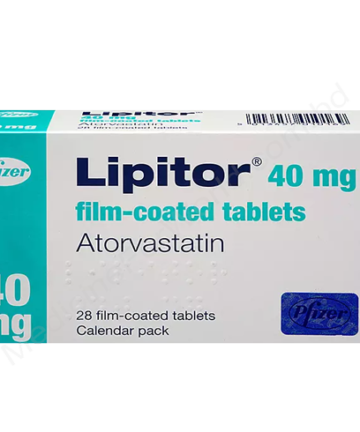 Atorvastatin Calcium (LIPITOR 10mg / 20mg / 40mg / 80mg) Rx