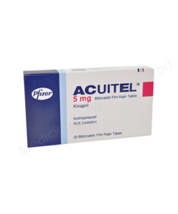 Quinapril Hydrochloride (Acuitel 20mg / 5mg) Rx