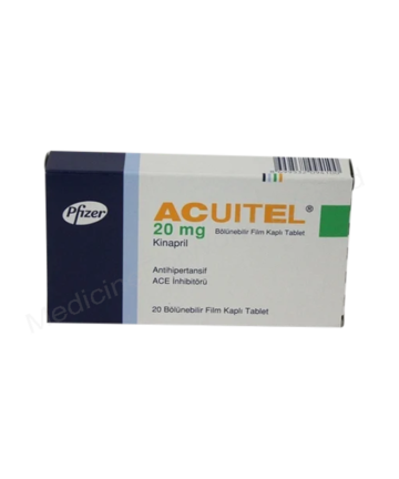 Quinapril Hydrochloride (Acuitel 20mg / 5mg) Rx