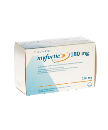 Mycophenolate mofetil (Myfortic 180mg / 360 mg) Rx