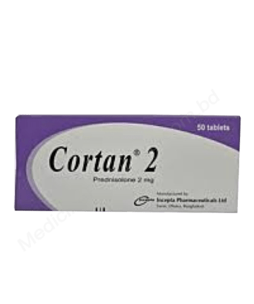 Prednisolone (Cortan 10mg / 20mg / 2mg / 5mg) Rx