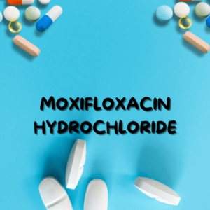 Moxifloxacin hydrochloride, generic Avelox
