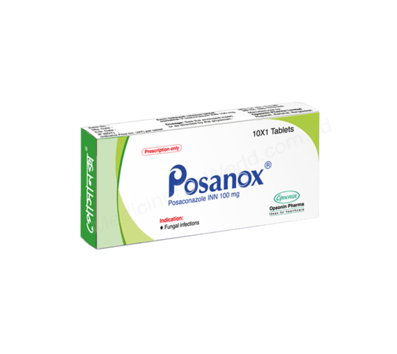 Posaconazole (Posanox 100mg) Rx