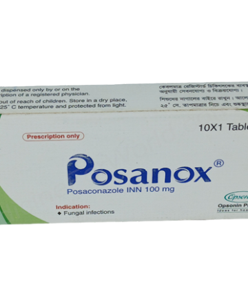 Posaconazole (Posanox 100mg) Rx