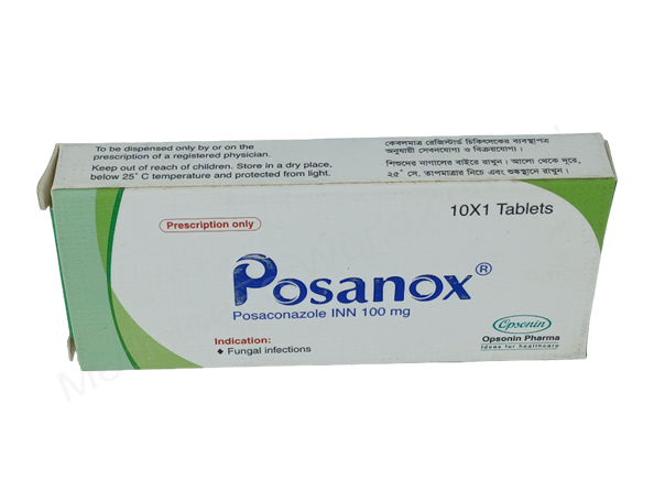Posaconazole (Posanox 100mg) Rx Posaconazole (Posanox 100mg) Rx