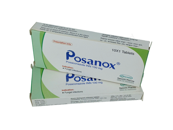 Posaconazole (Posanox 100mg) Rx Posaconazole (Posanox 100mg) Rx