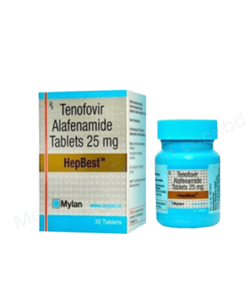 Tenofovir Alafenamide (HepBest 25mg) Rx
