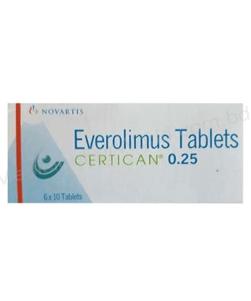 Everolimus (Certican 0.25mg / 0.75mg) Rx
