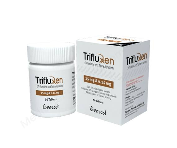 Trifluridine & Tipiracil (Trifluxen 15mg & 6.14mg) Rx