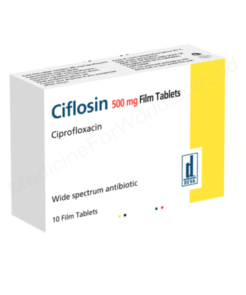 CIPROFLOXACIN HYDROCHLORIDE (CIFLOSIN 500mg / 750mg) Rx