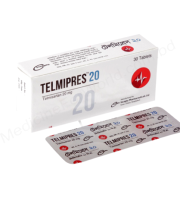 Telmisartan (Telmipres 20mg / 40mg / 80mg) Rx