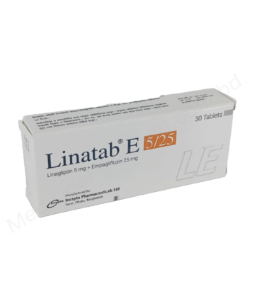 Linagliptin + Empagliflozin (Linatab E 10mg+5mg / 25mg+5mg) Rx