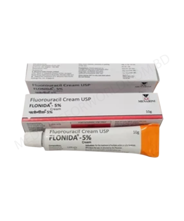 Fluorouracil (Flonida Cream 10gm/ 5%) Rx