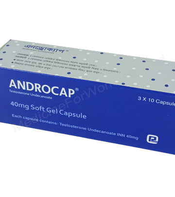 Testosterone Undecanoate (Androcap 40mg) Rx
