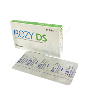 Drospirenone + Estradiol (Rozy DS 1 mg+ 0.5 mg) Rx